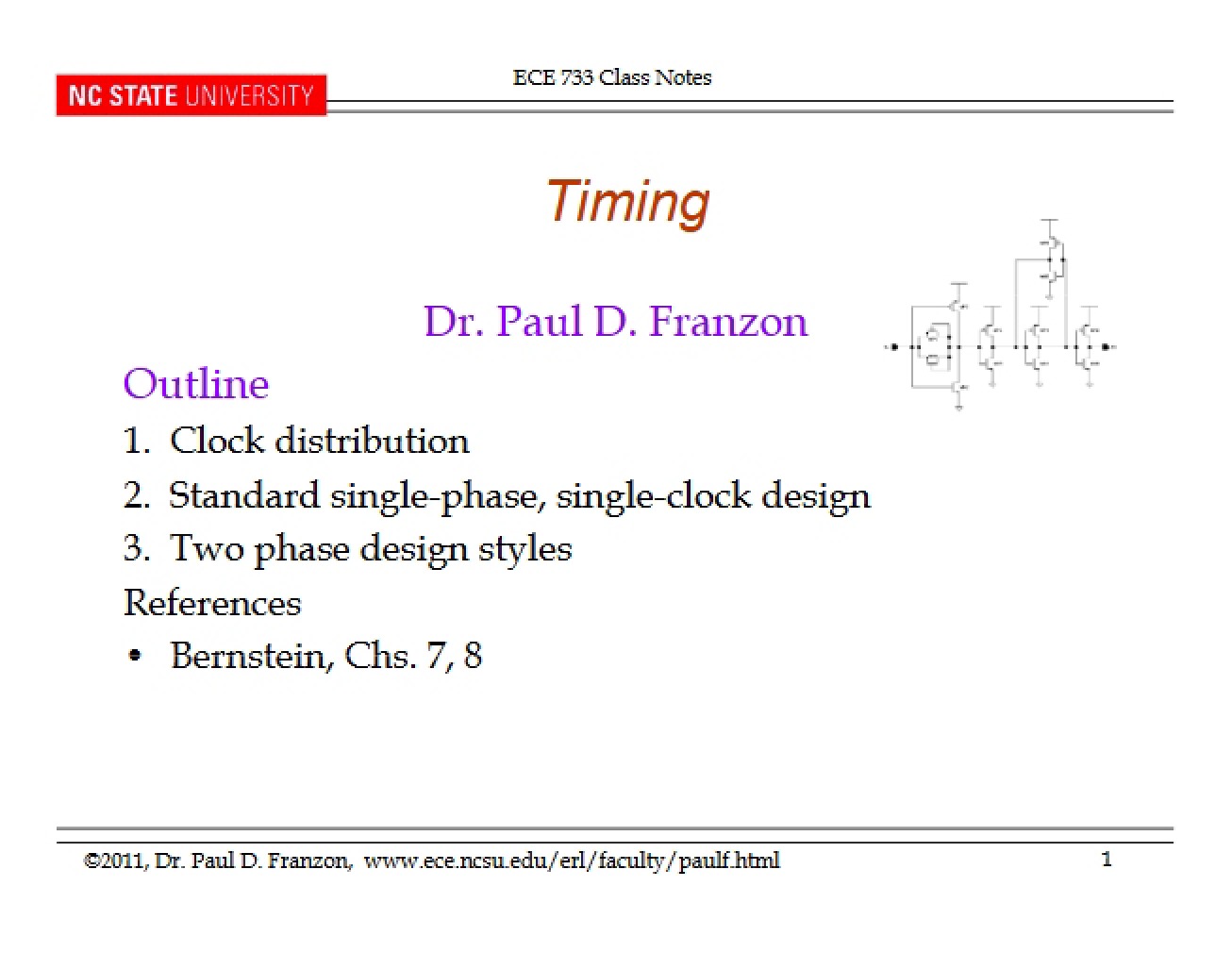 Timing Analysis