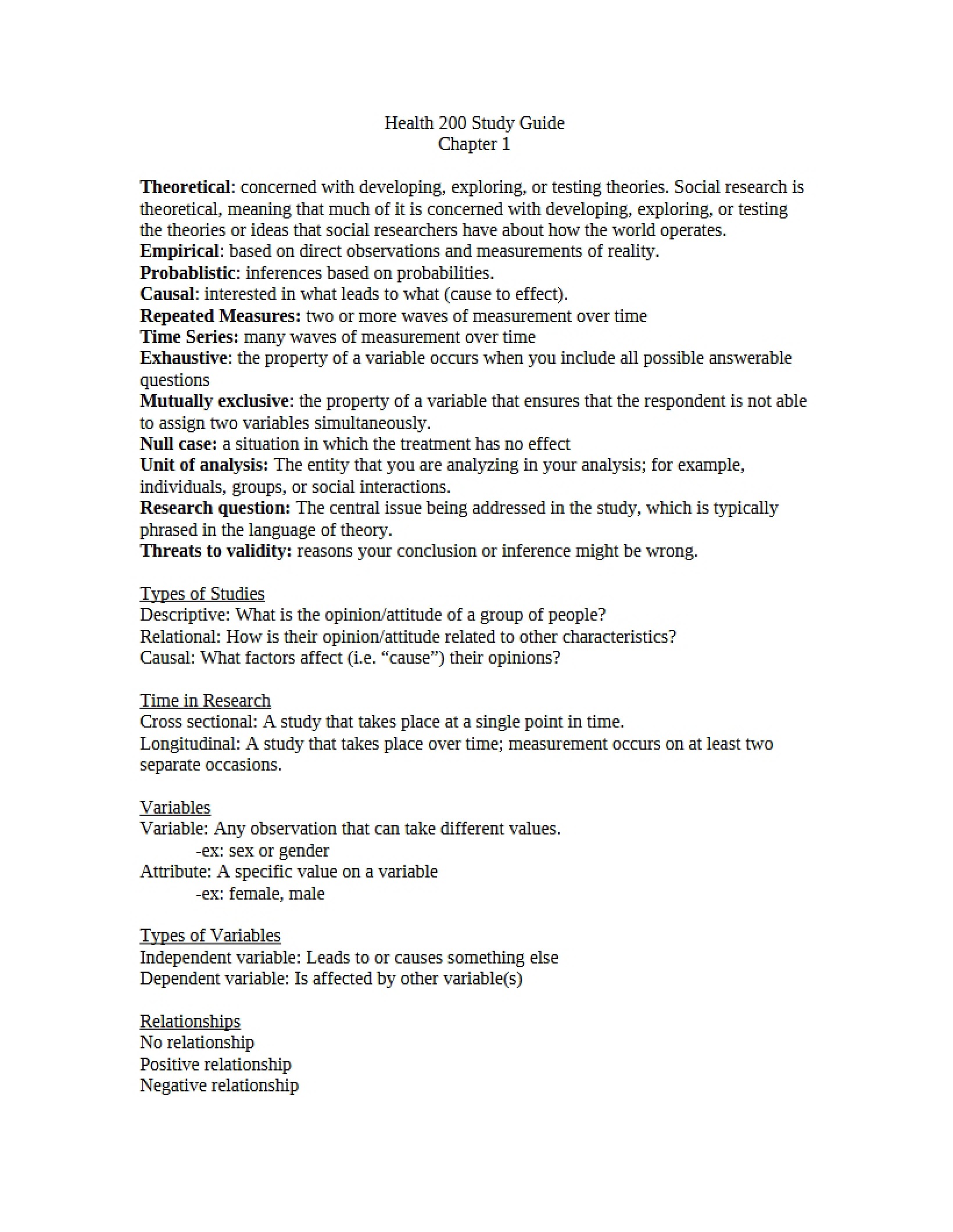 Comm Health Research Ch 1