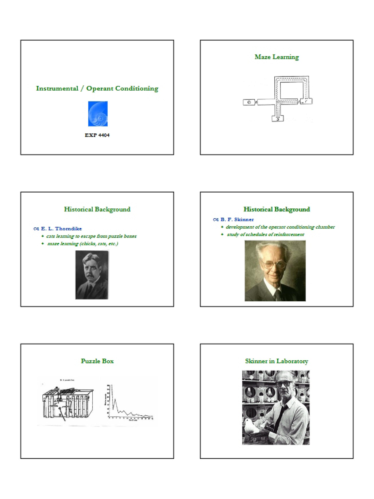 Academic Preparation Notes