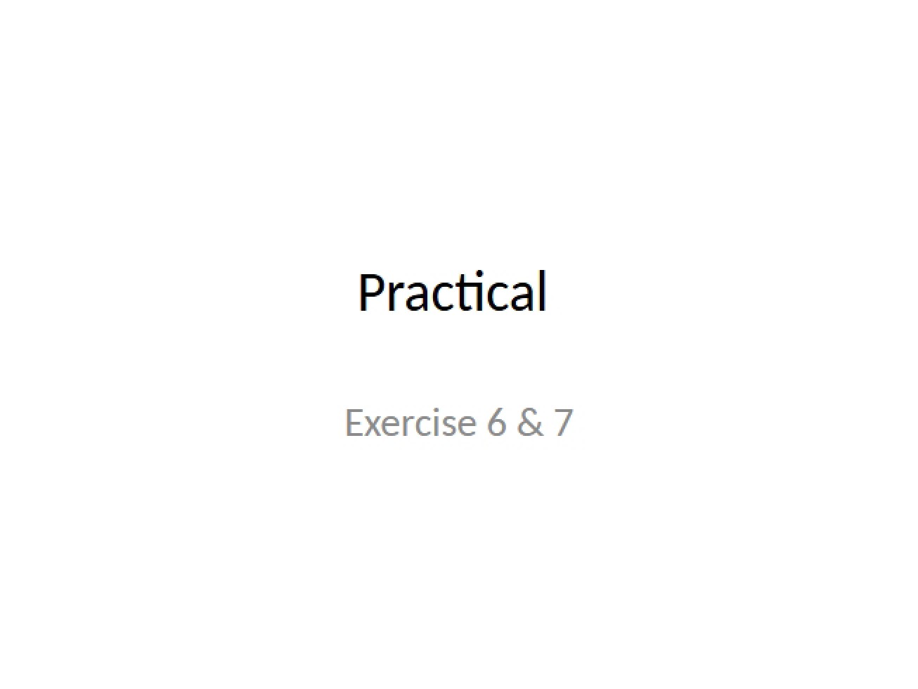 Practical 3 - CBIO 2200L