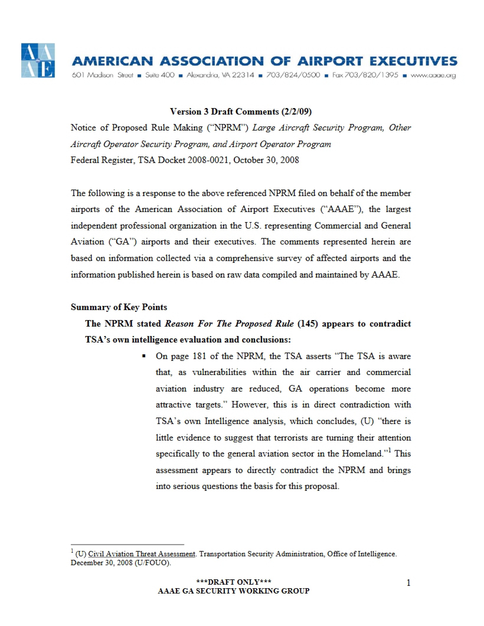 LASP Analysis by AAAE