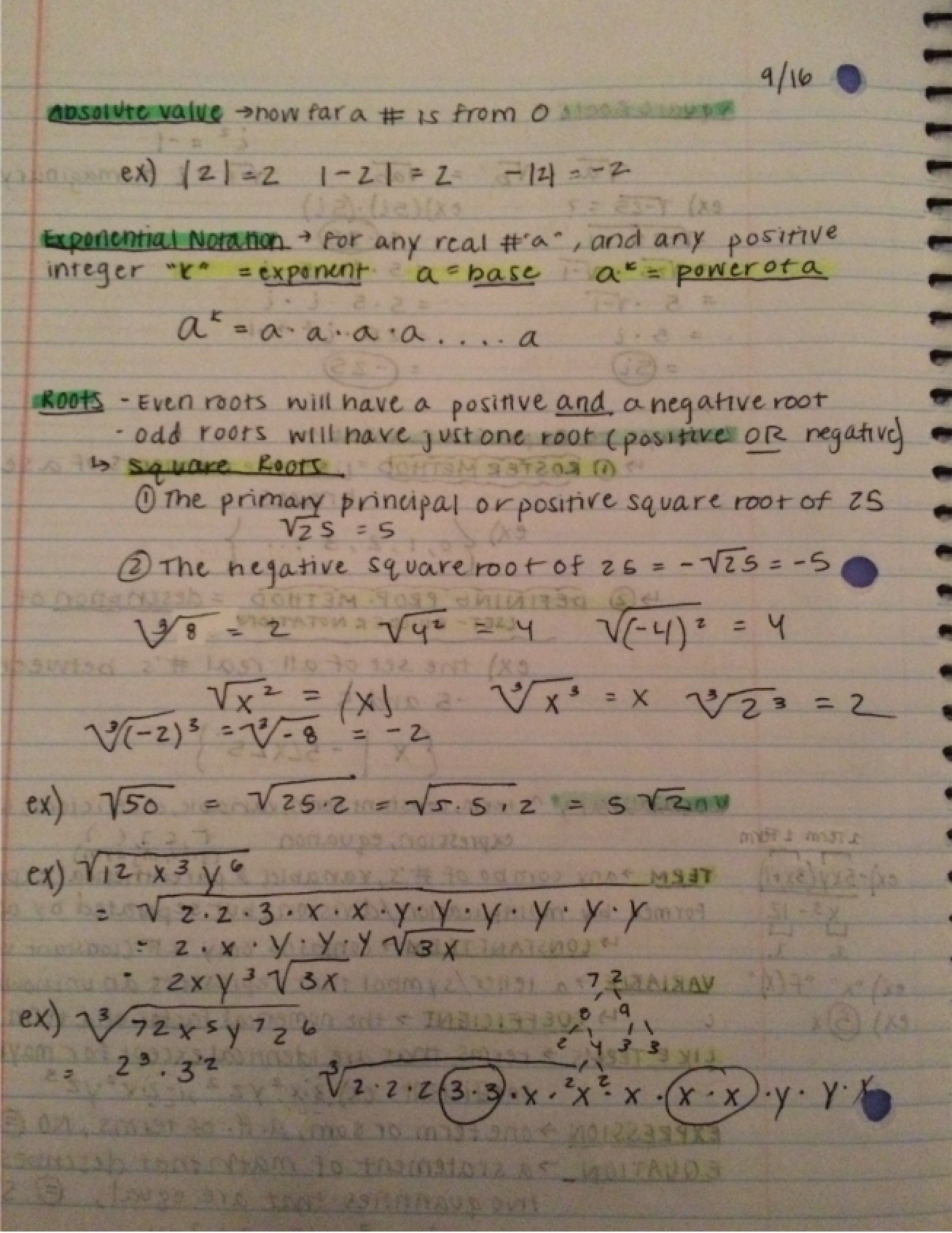 Concepts of Absolute Value
