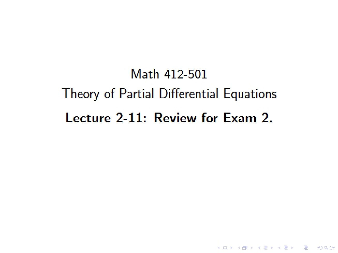 Lecture Two, Part Eleven (Web Version)