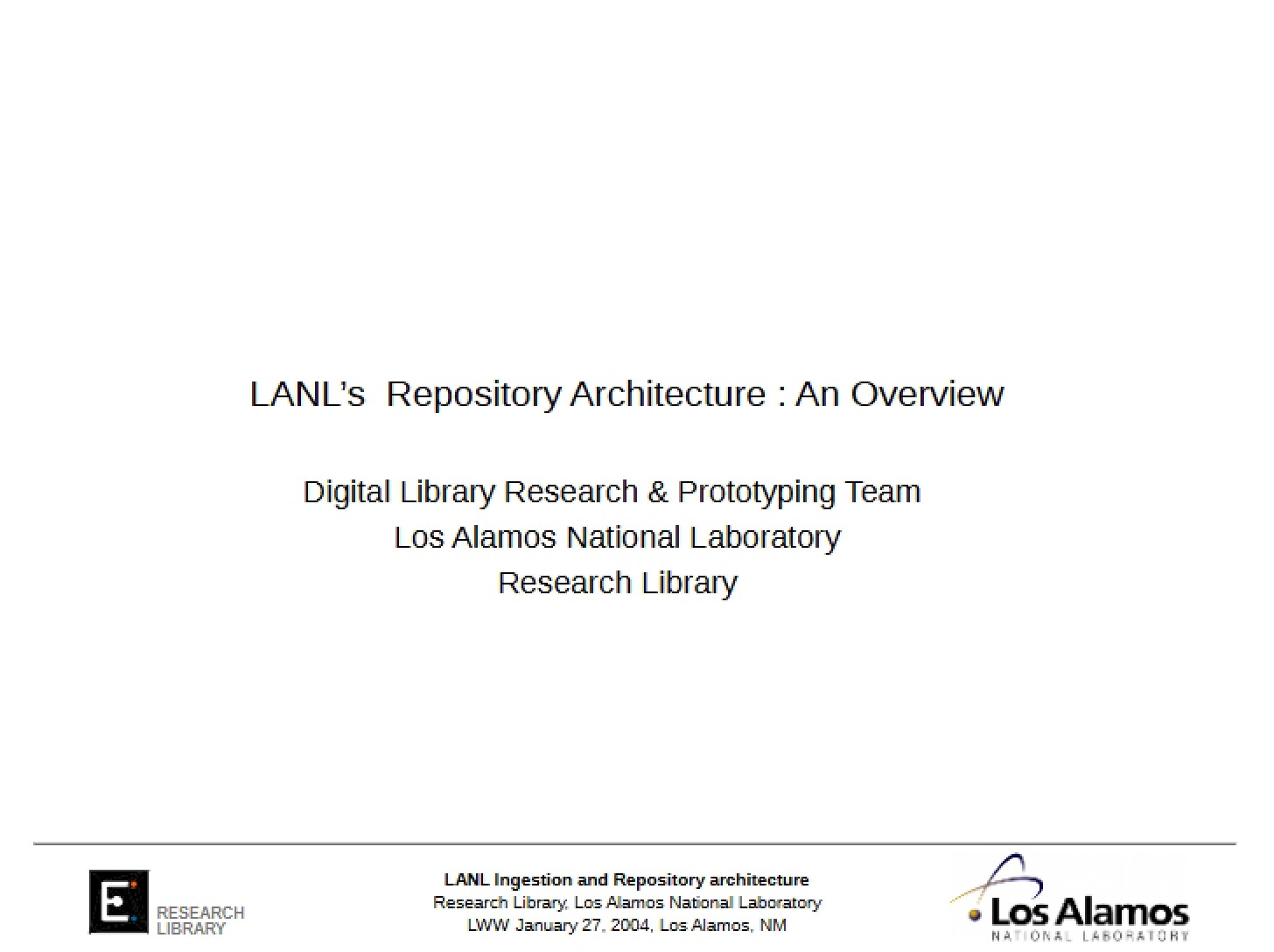 Introduction to Digital Library Systems
