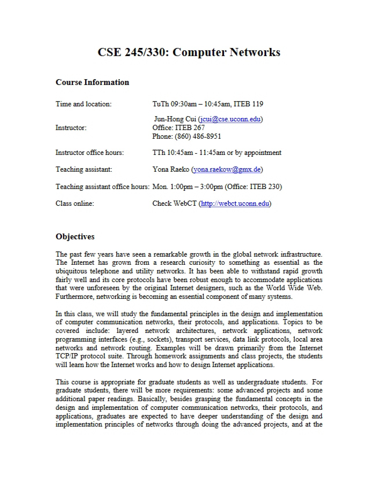 Syllabus