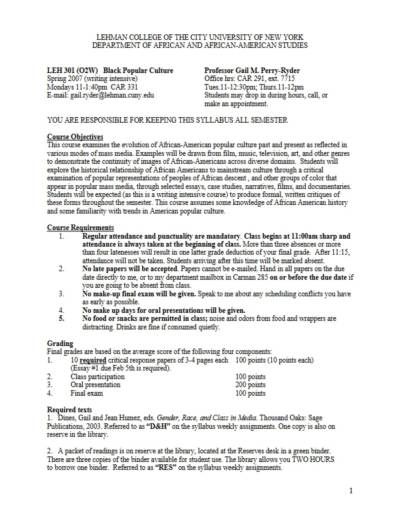 Studies in Humanities and Social Sciences Syllabus