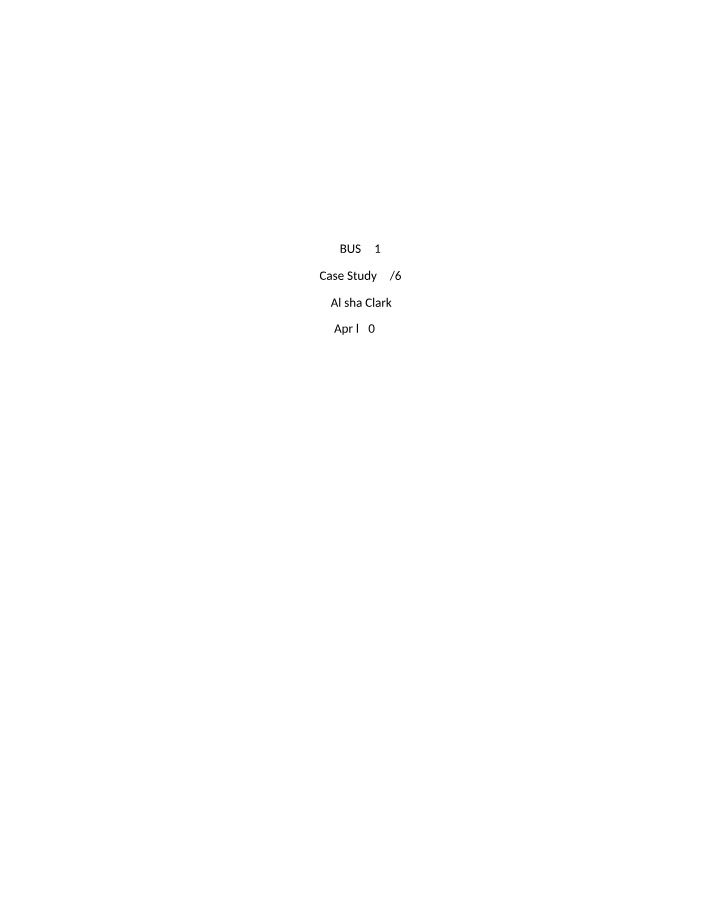 Case Studies 5 and 6