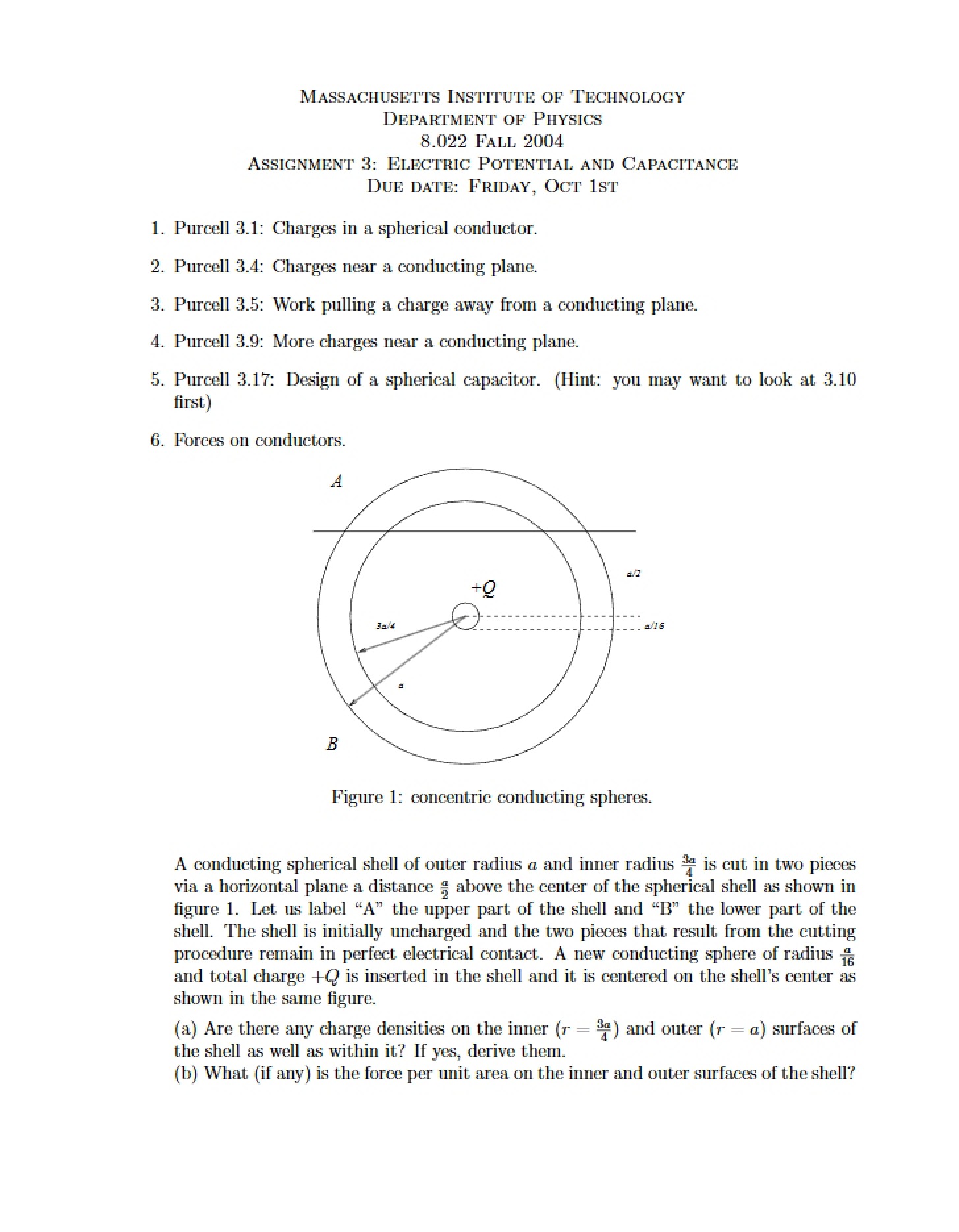 Capacitance and Potential (Electric)