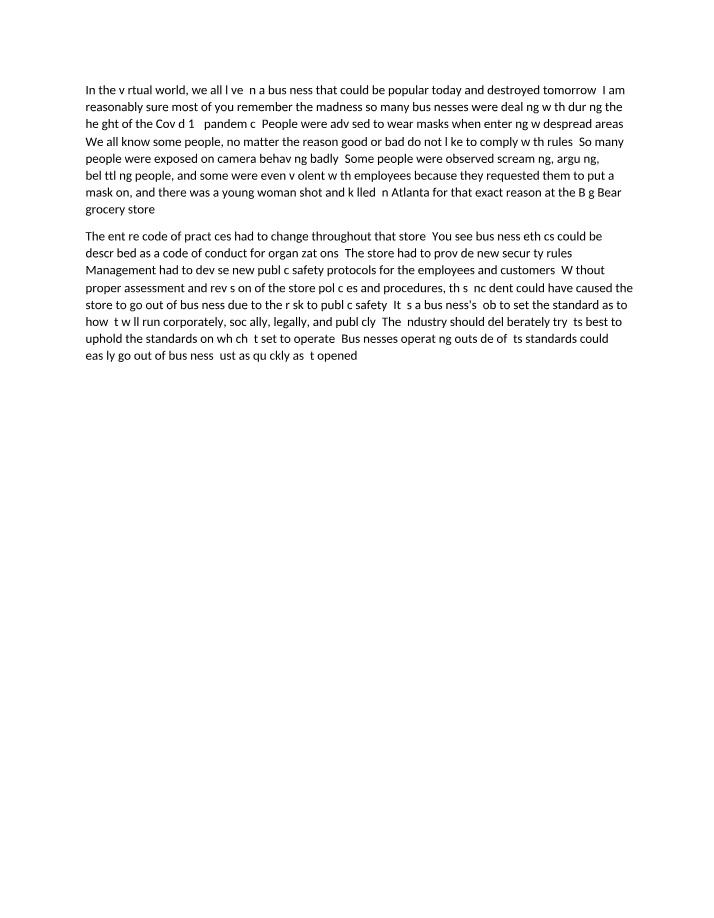 Navigating Challenges - Business Ethics and Safety Protocols