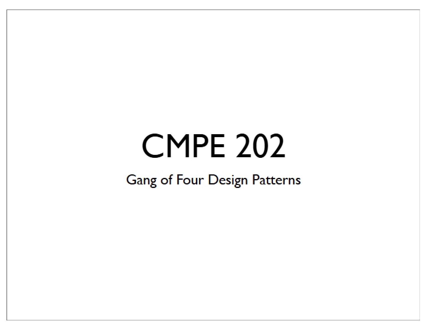 Composite Pattern
