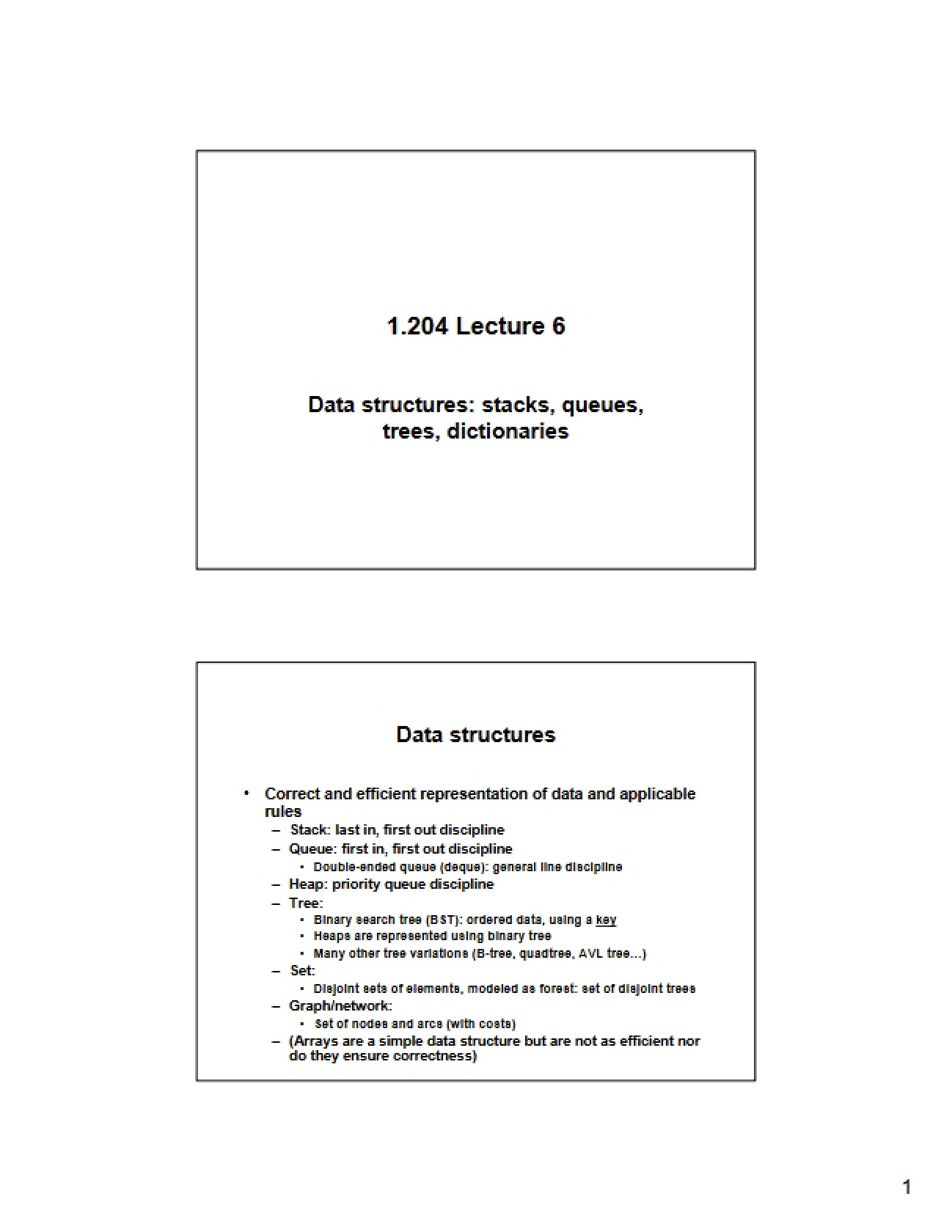 Computer Modeling Lecture Notes