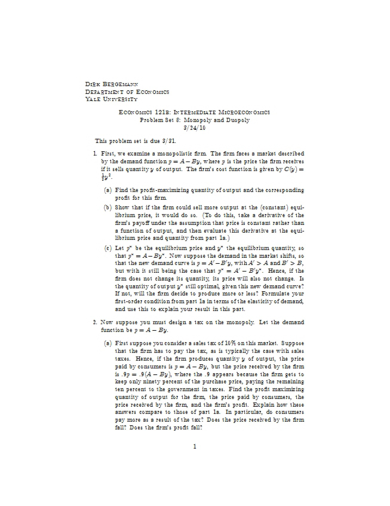 Assignment Set 8