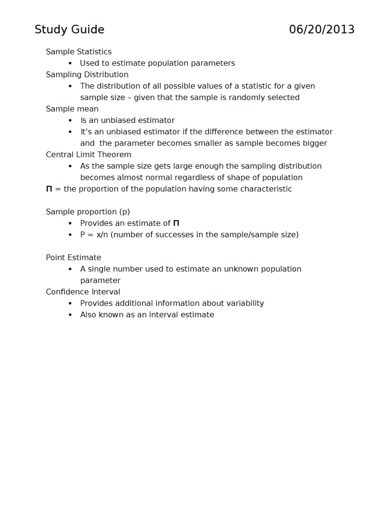 Strategic Comm Study Guide