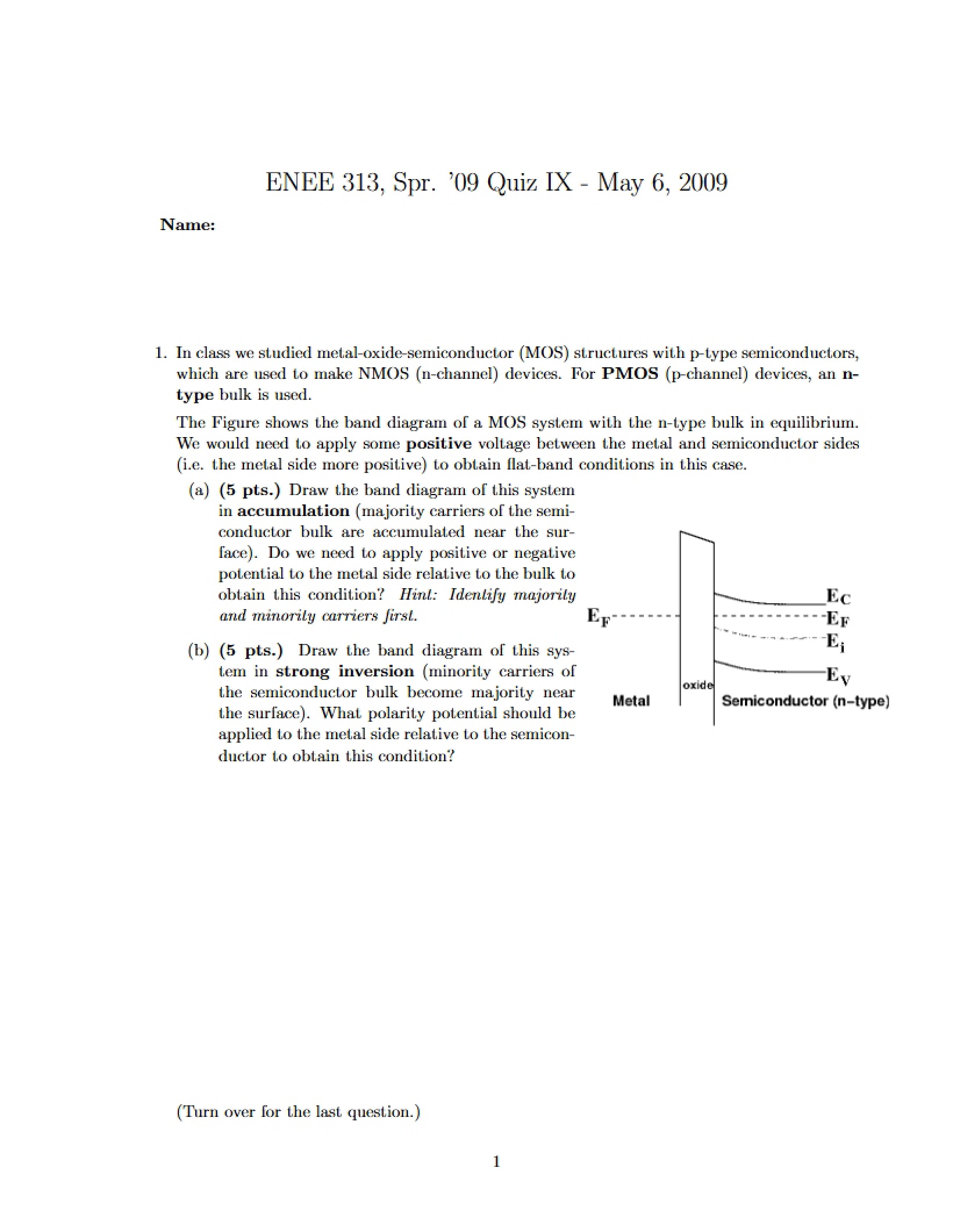 Ninth Quiz