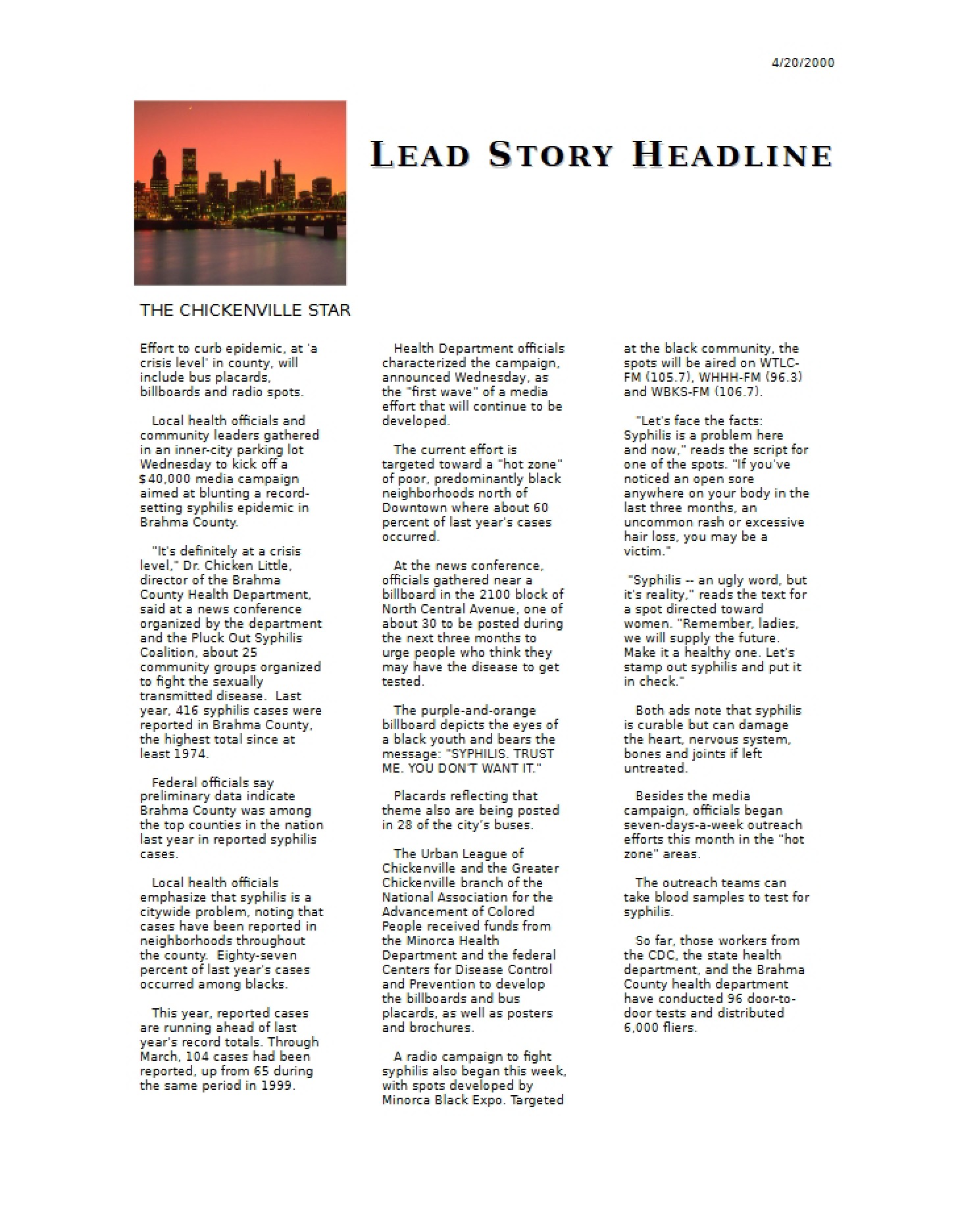 Headline Story