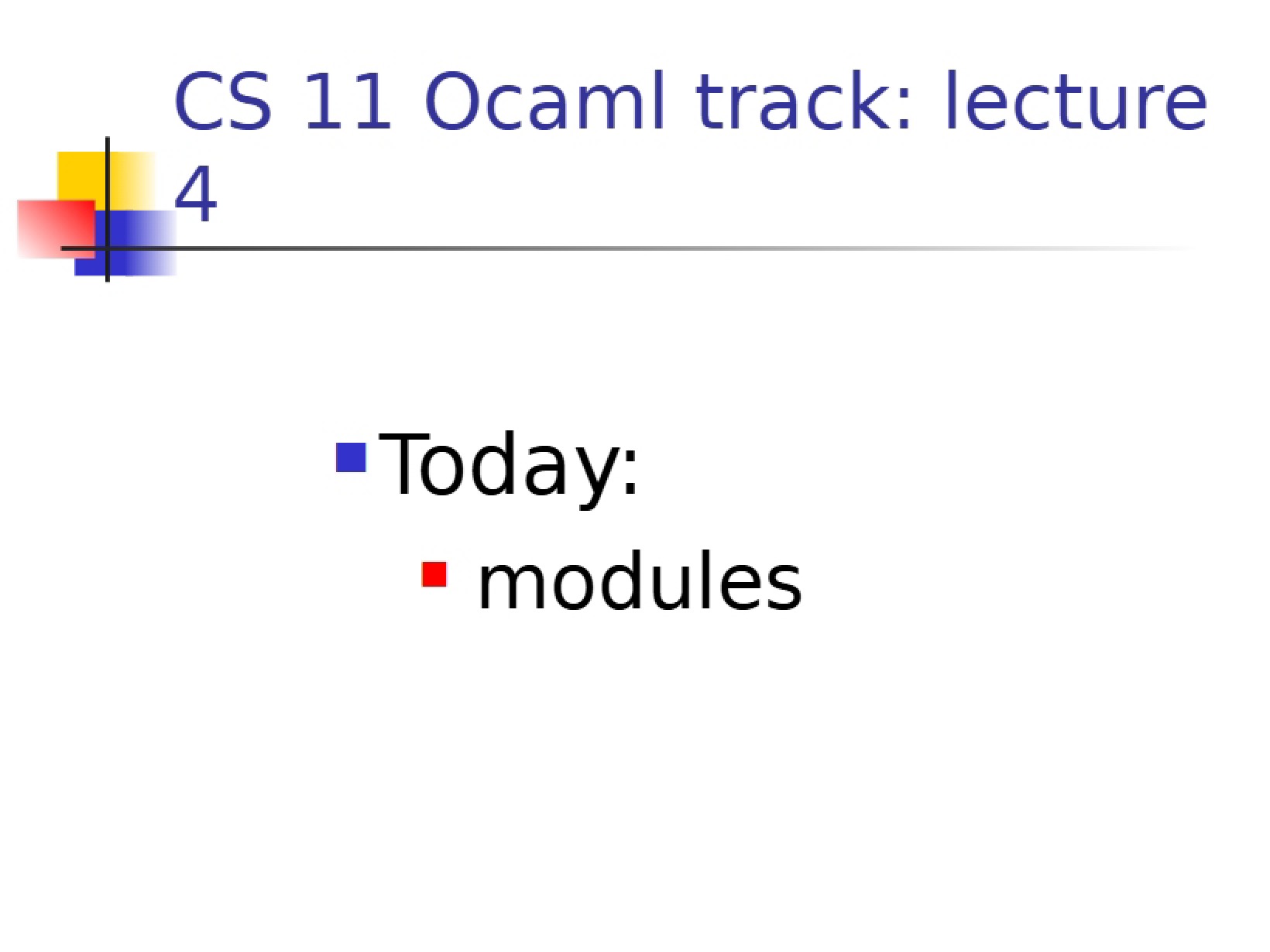Lecture Notes Overview