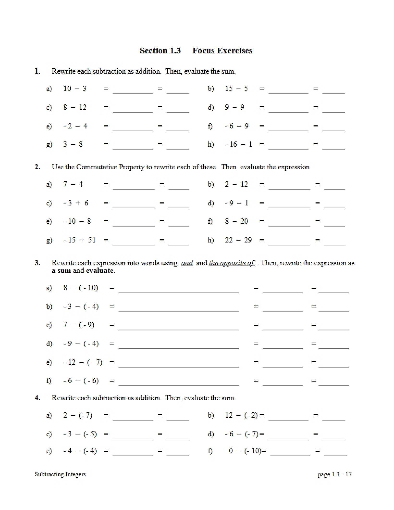 Study Guide for Math 52
