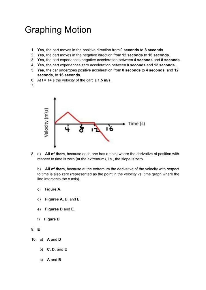 Motion Graphing