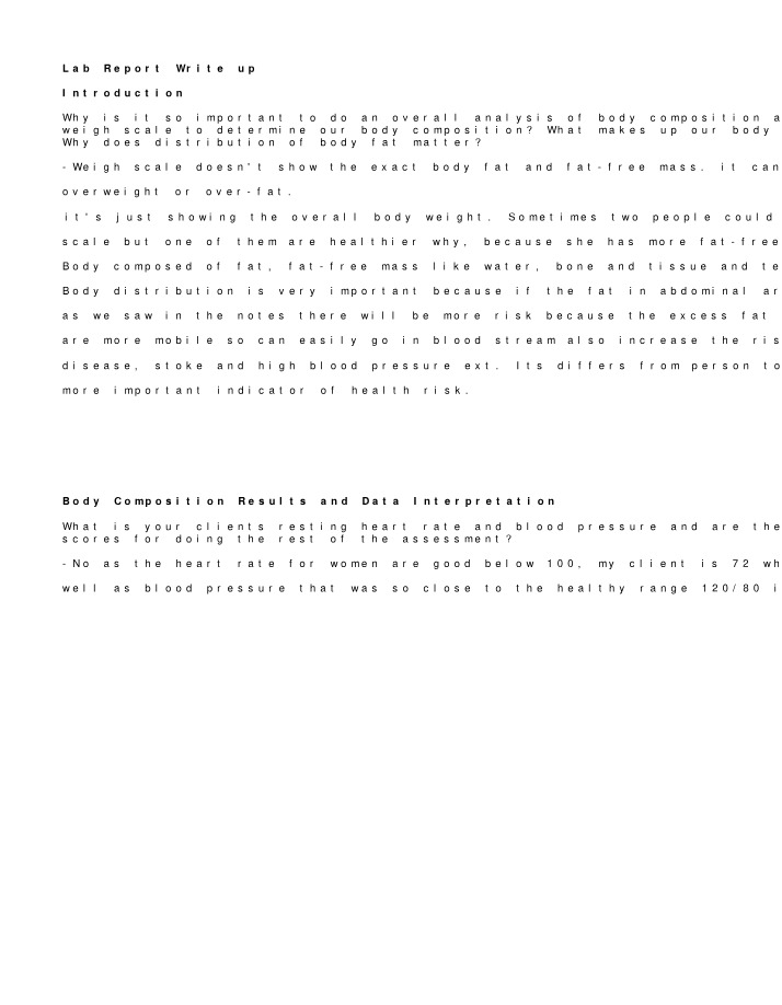 Report Write-up for Lab