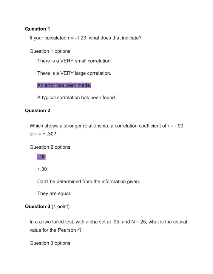 Examining What a Negative Correlation Coefficient Indicates