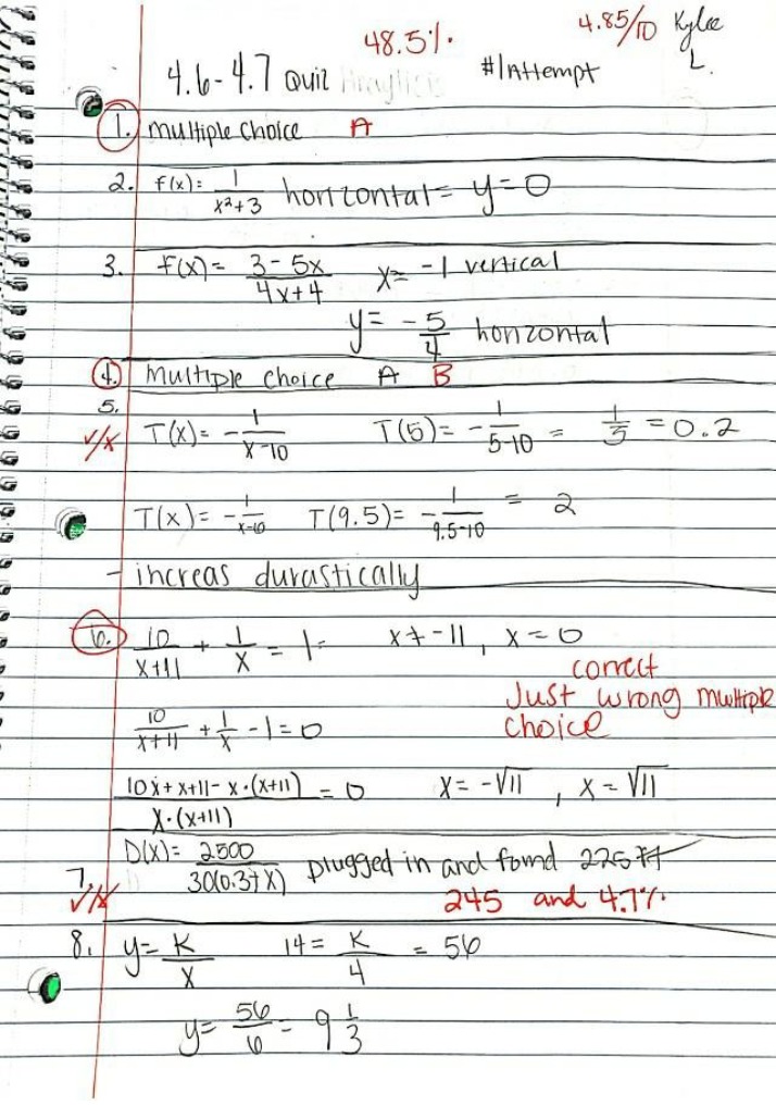Quiz 4.6-4.7
