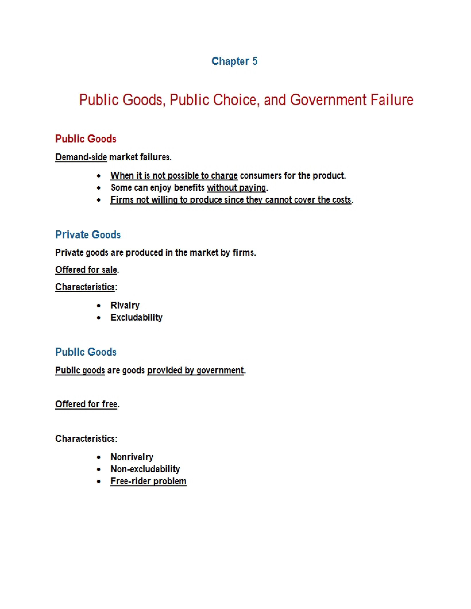 Chapter Five Macroeconomics