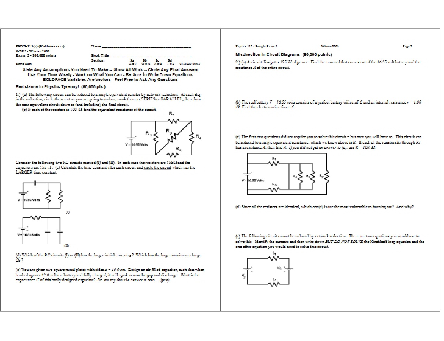 Student Exam