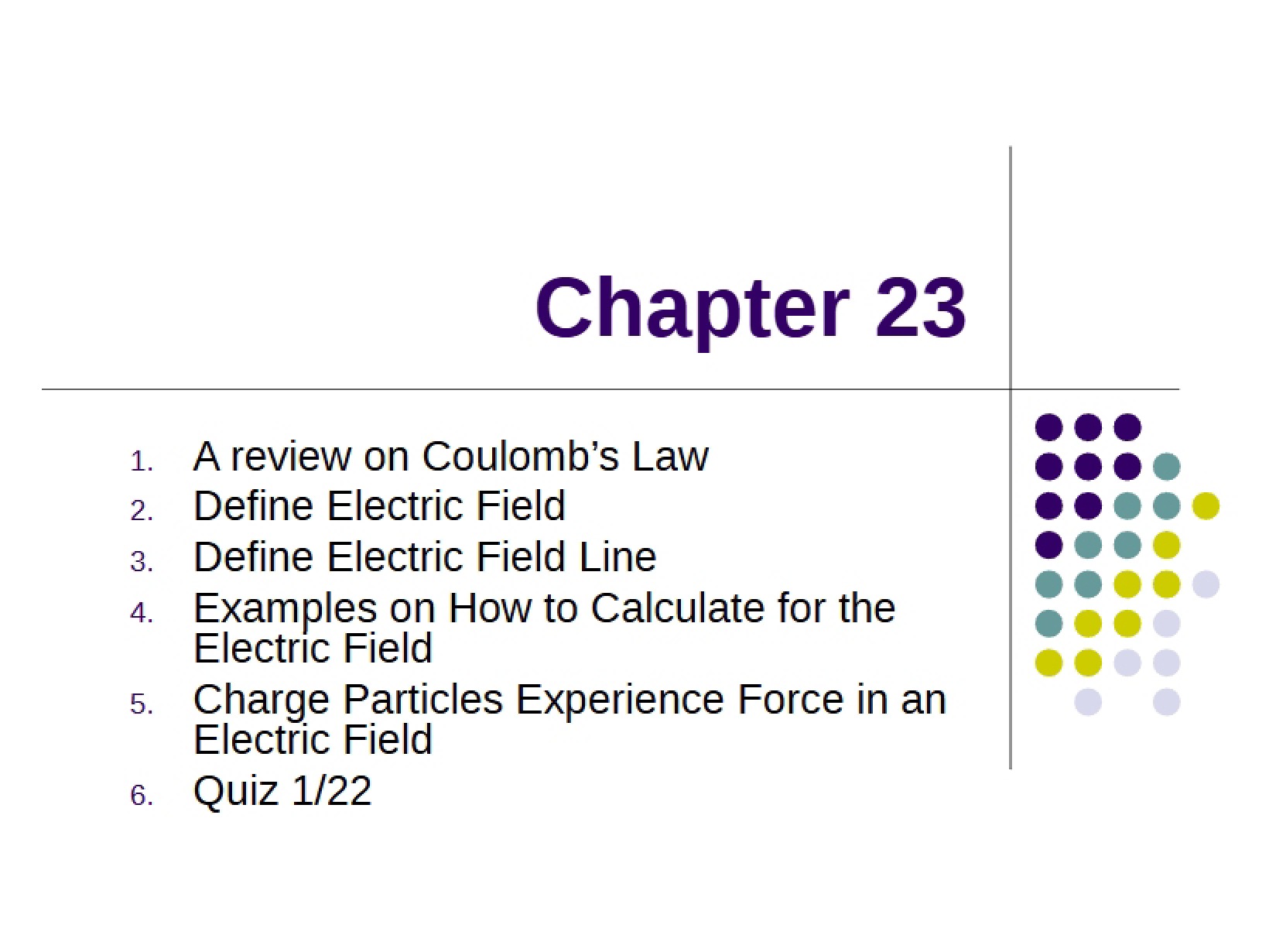E&M Lecture Notes
