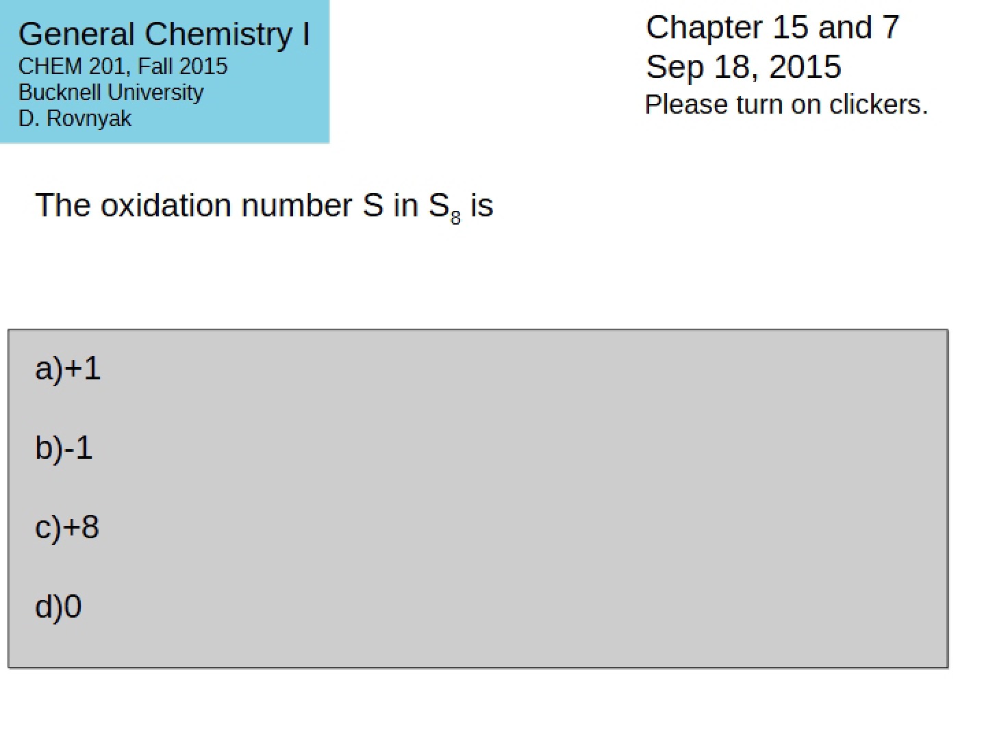 Fifteenth Chapter