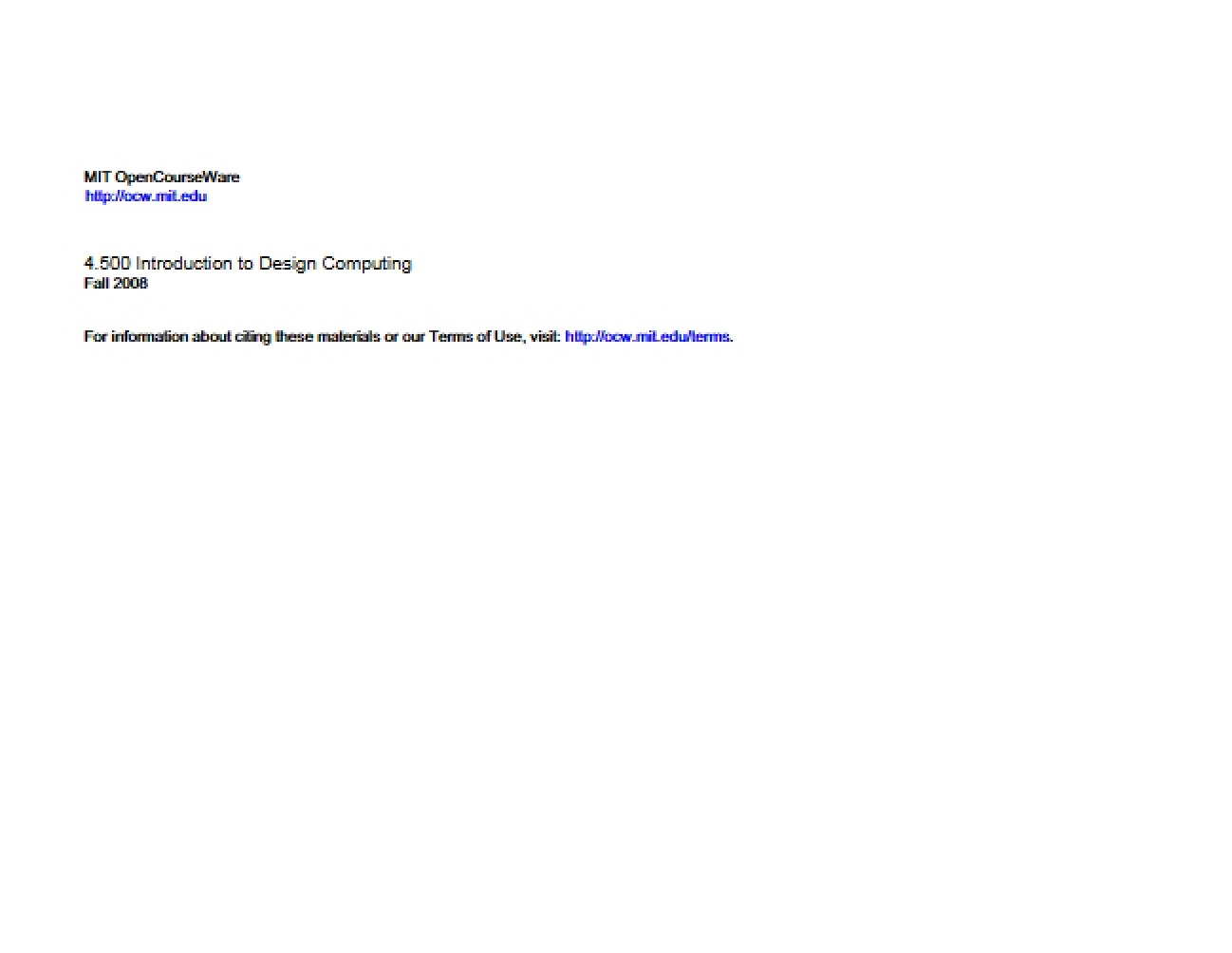Guide to Computing Design
