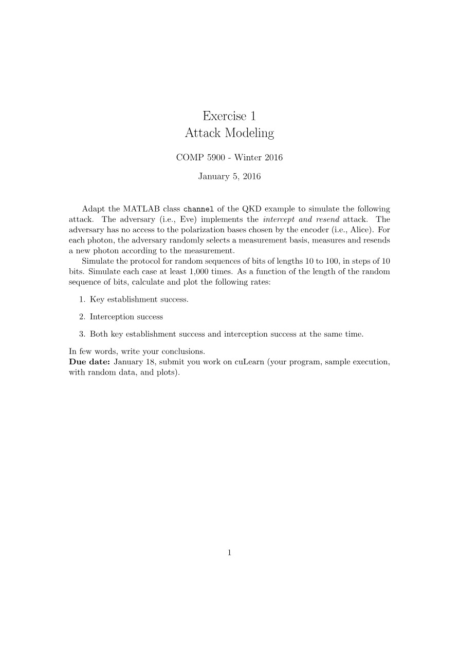 Exercise 1 - Attack Modeling