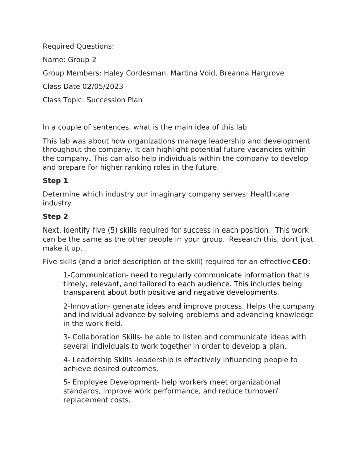 Lab Notes for Chapter 6