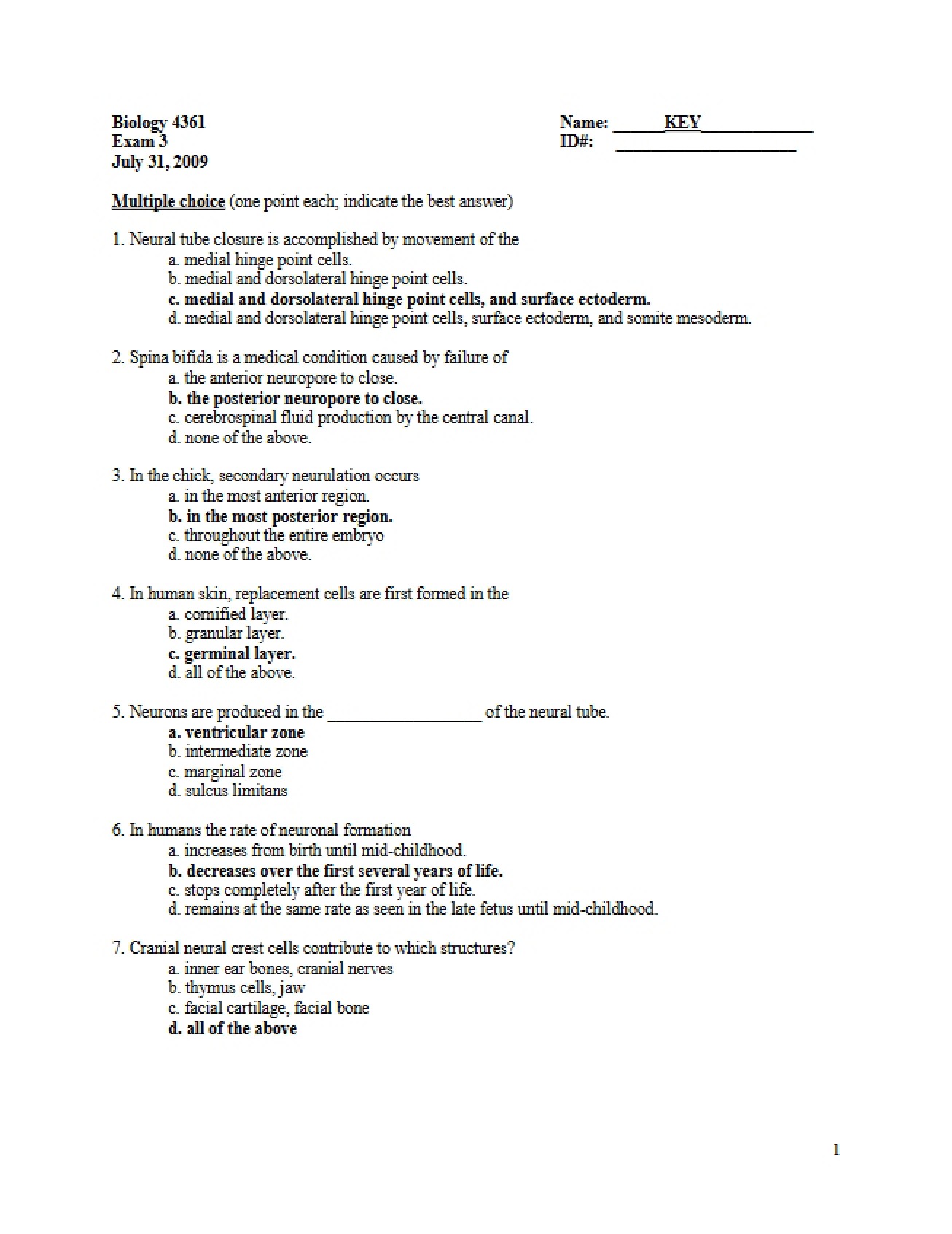 Course Test