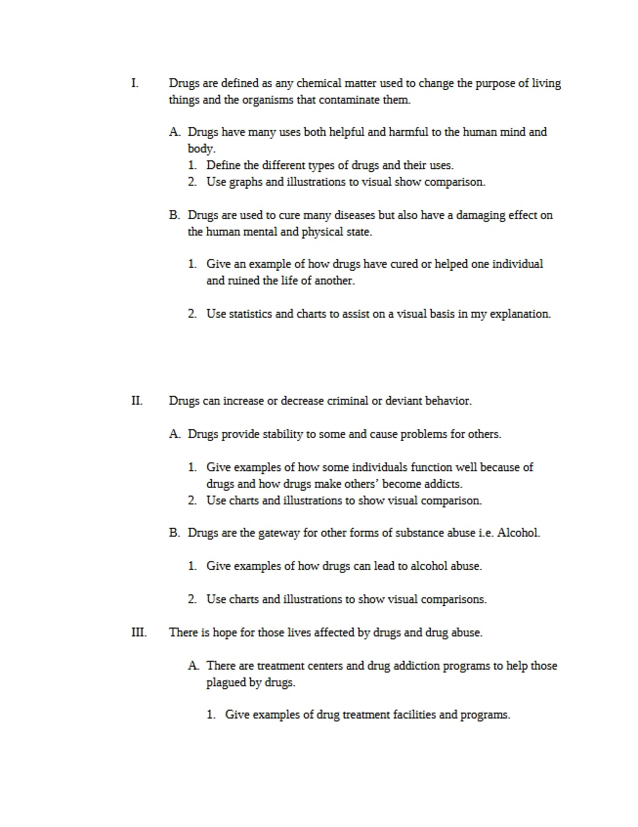 Notes from Lecture