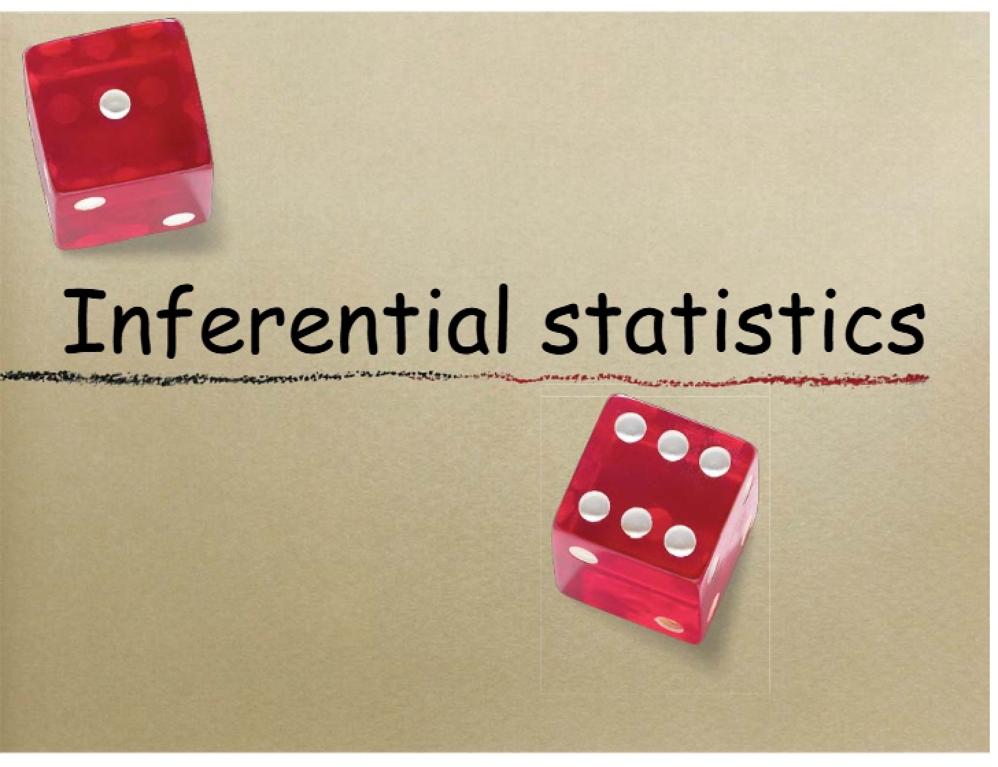 Statistics for Inference