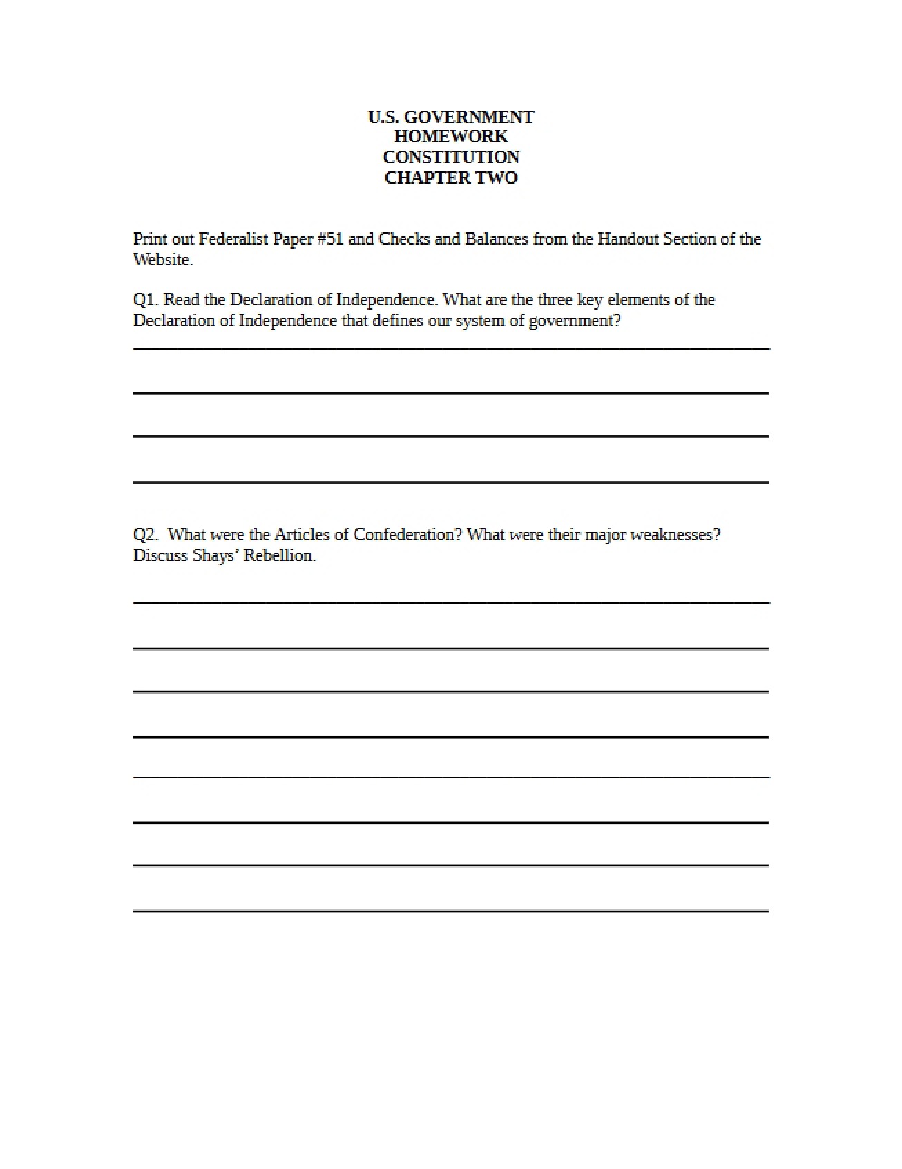 Course Syllabus
