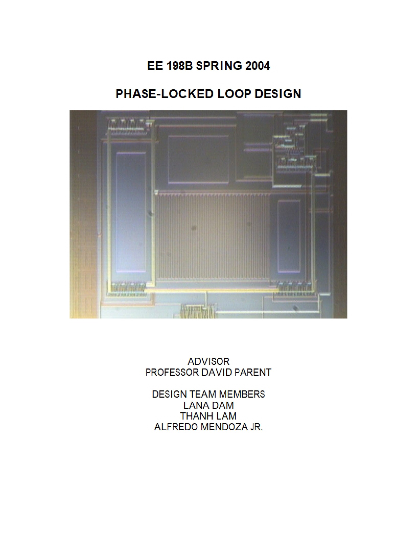 Design of Phase-Locked Loop