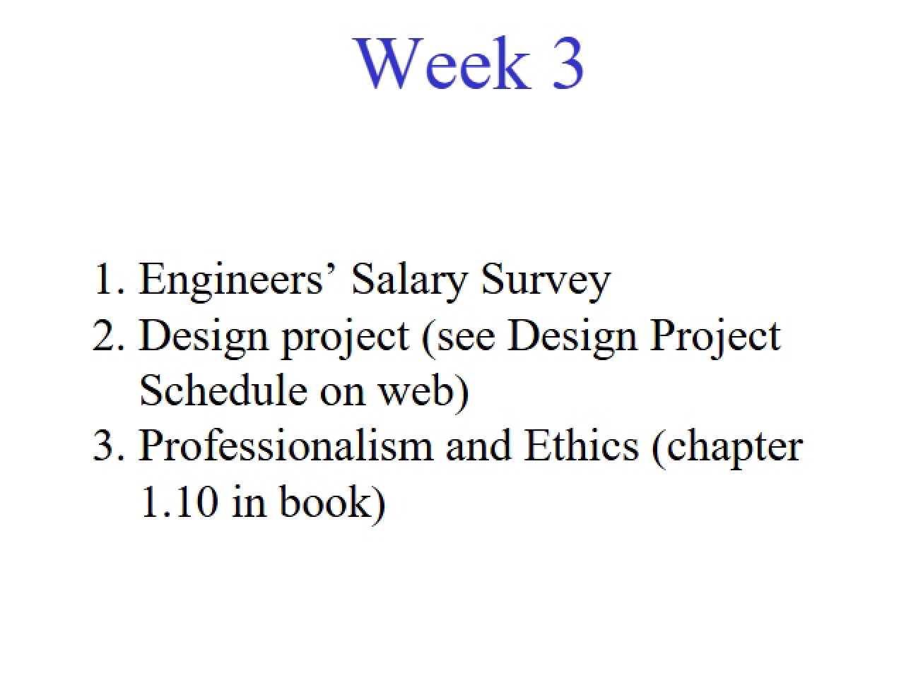 Survey of Engineering Salaries