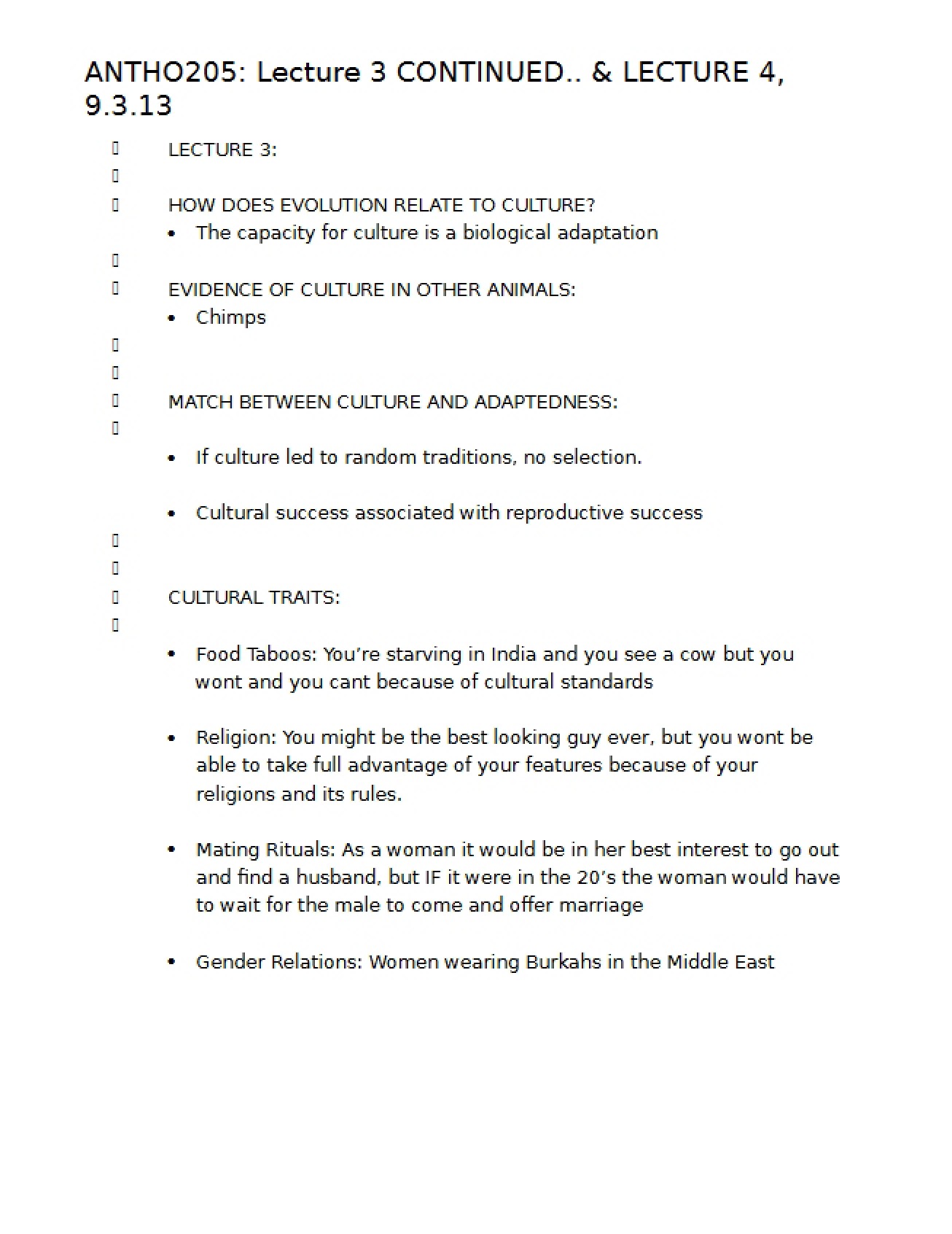 Third and Fourth Lectures from the Third of September