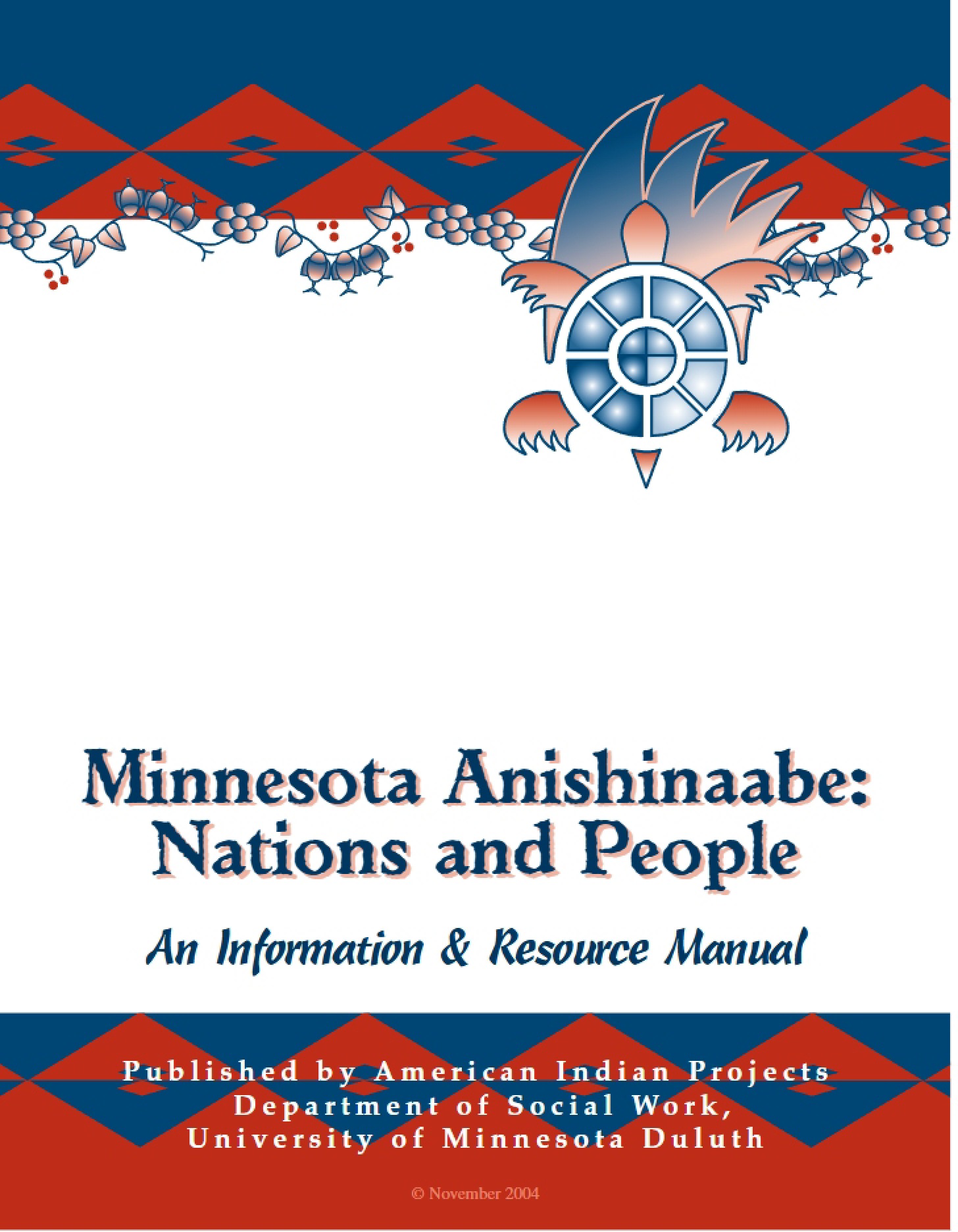 Nations and People Minnesota Anishinaabe