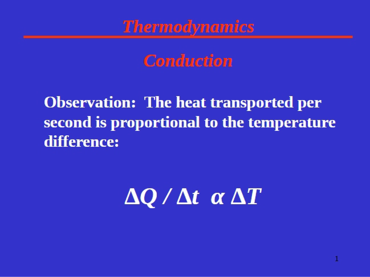 Measuring Thermal Conductivity