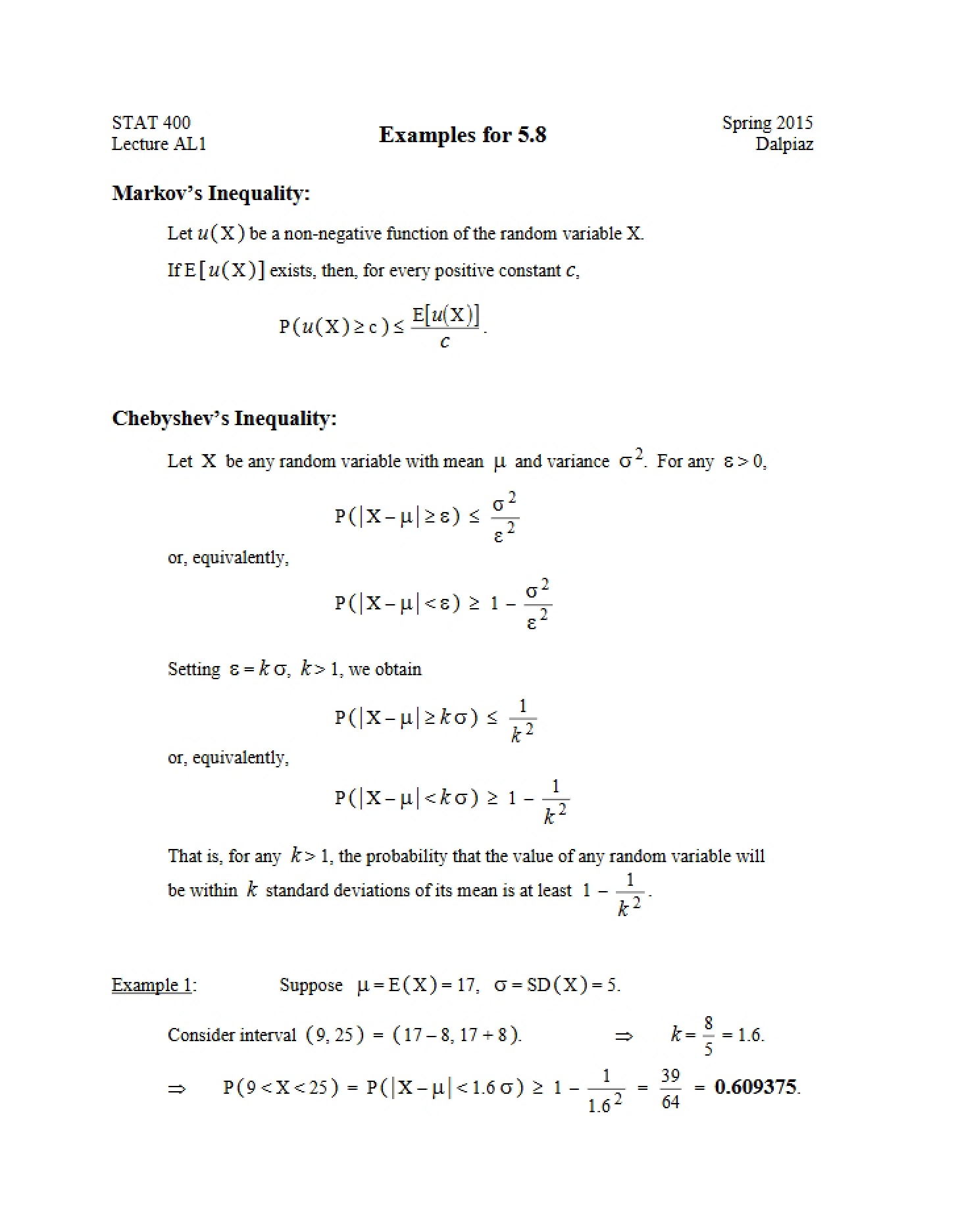 Exercise 5.8