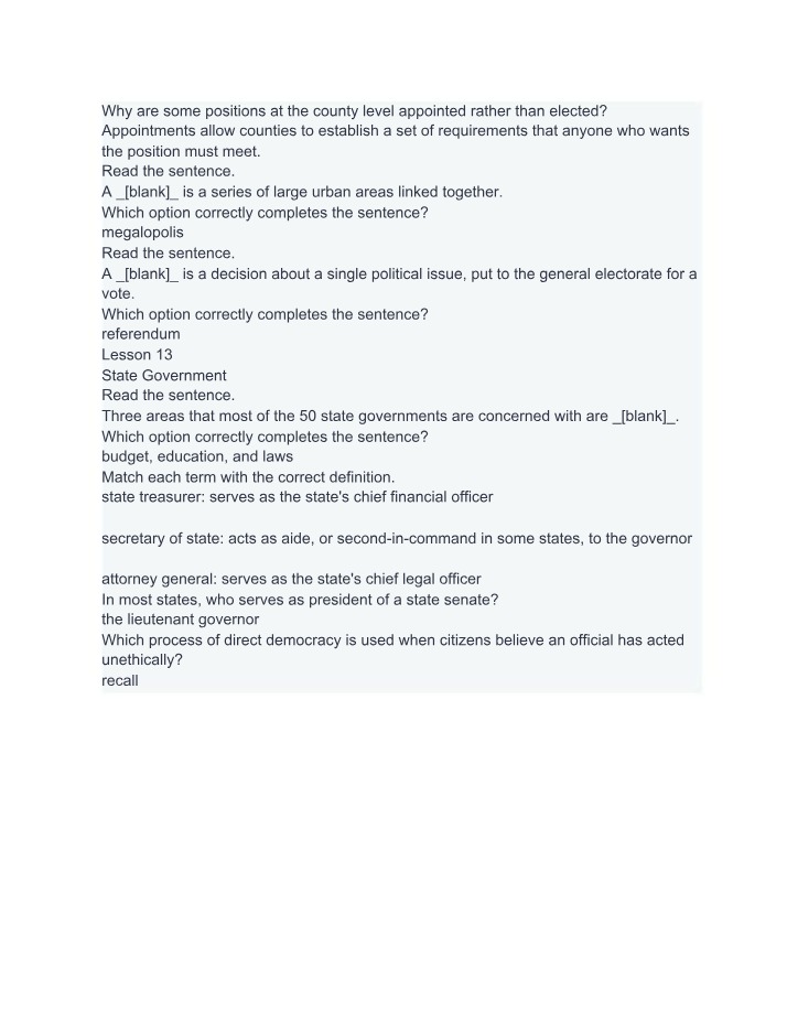 WRT101 - US Government Assignment 3