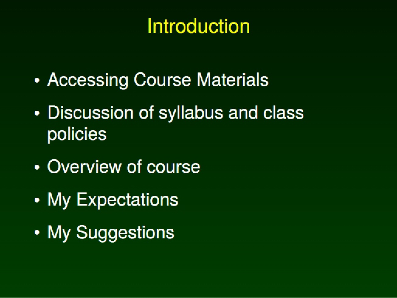 Animal Science Overview