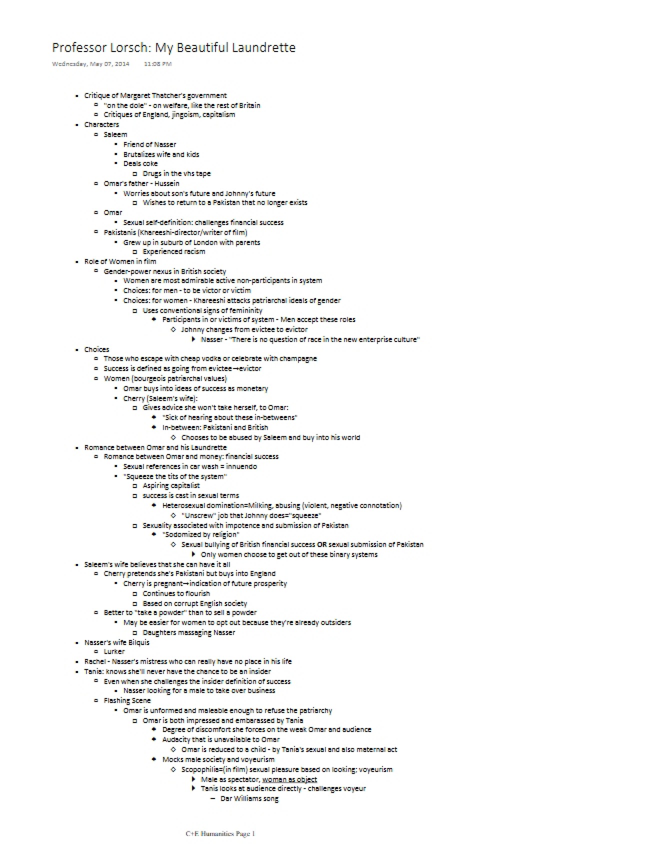 Critical Analysis of the Thatcher Administration