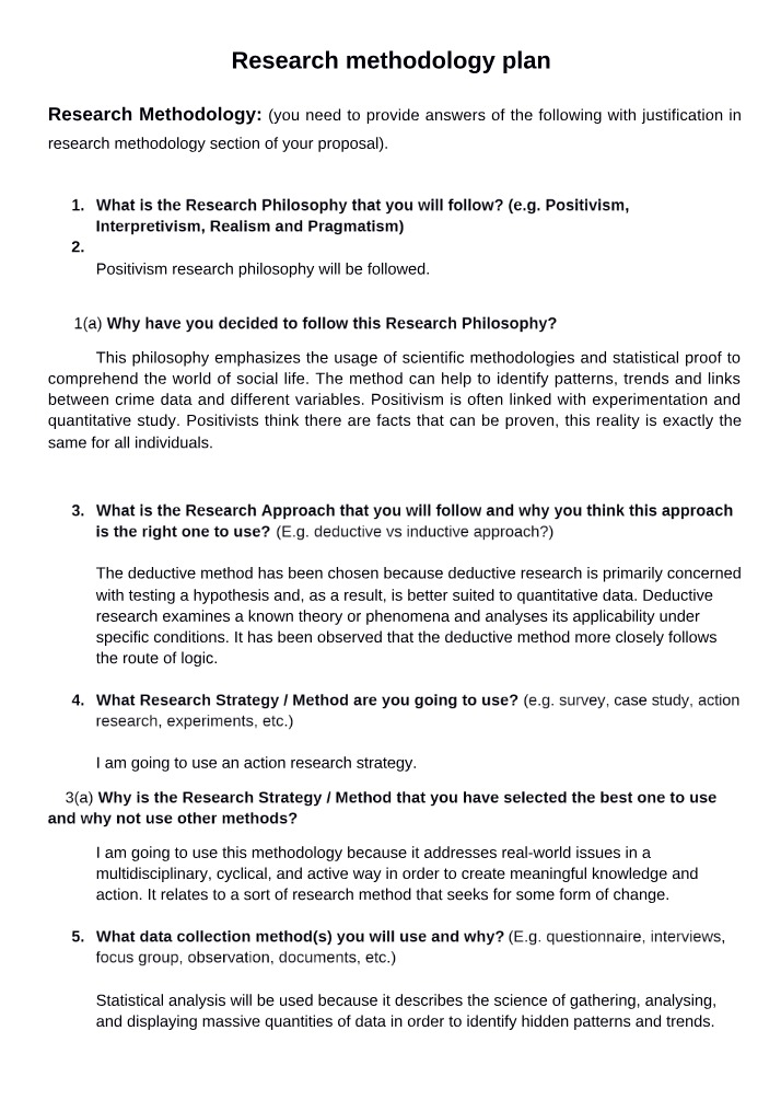 Choosing the Right Research Methodology - Positivism
