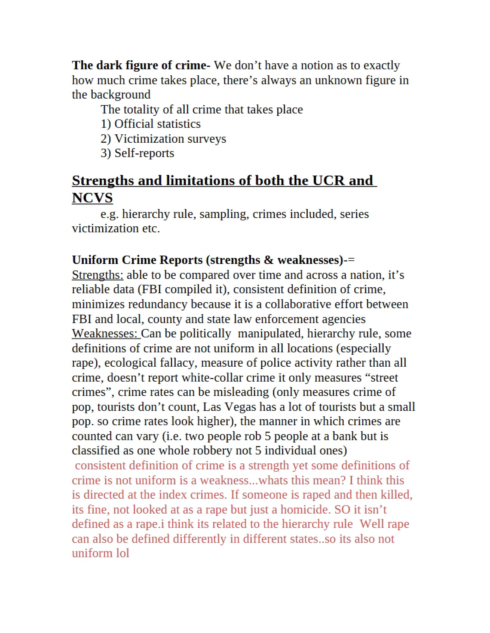 Introductory Course Discussion Summaries