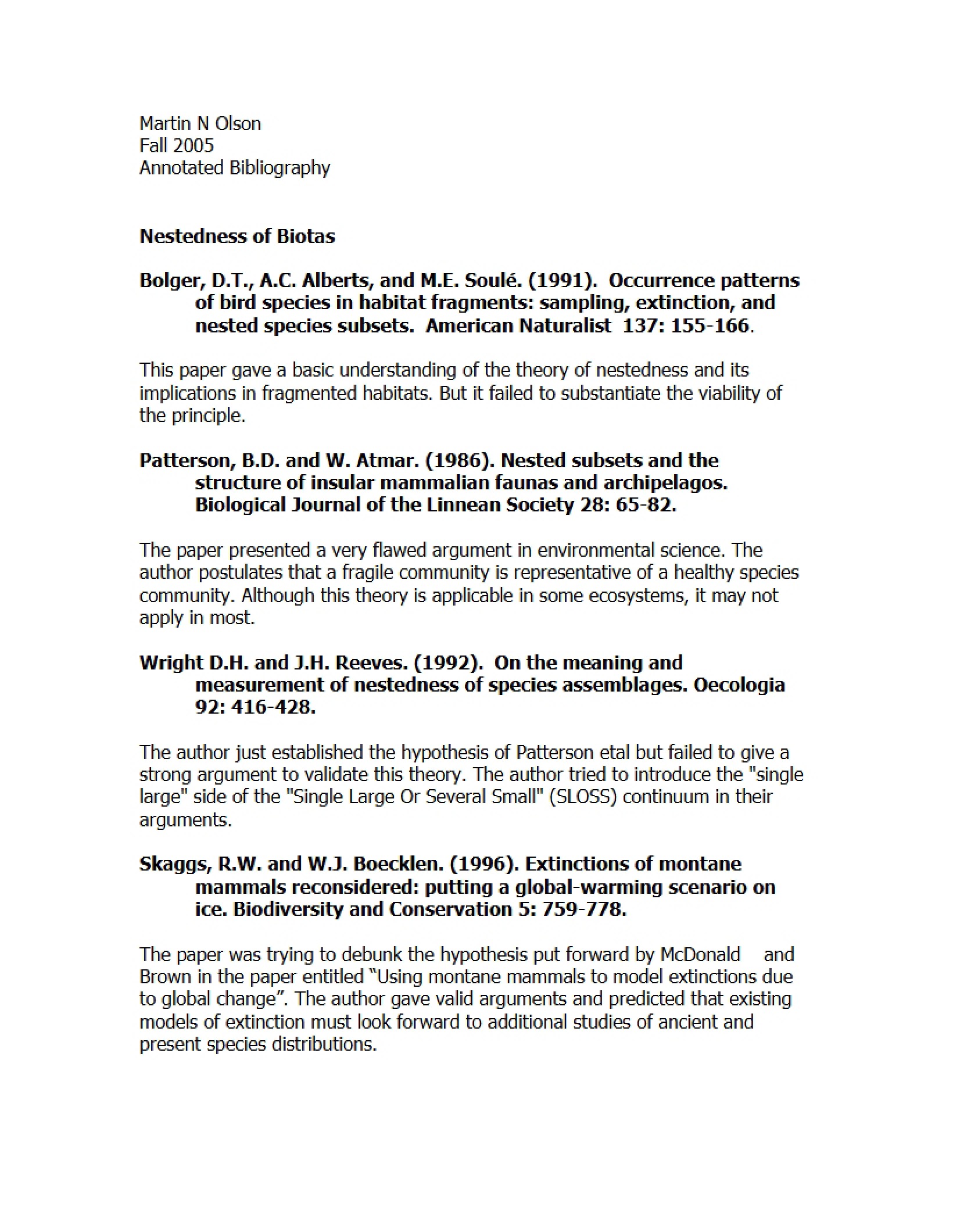 Fungal Symbioses Bibliography