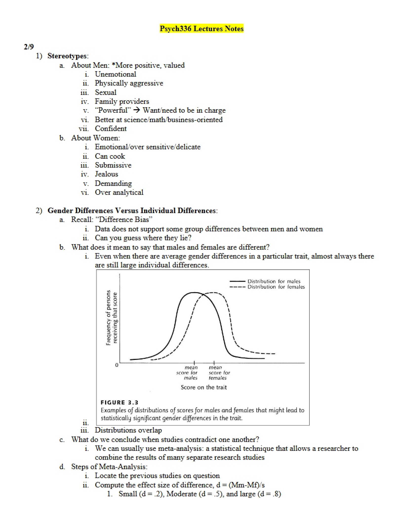 Course Lecture Content