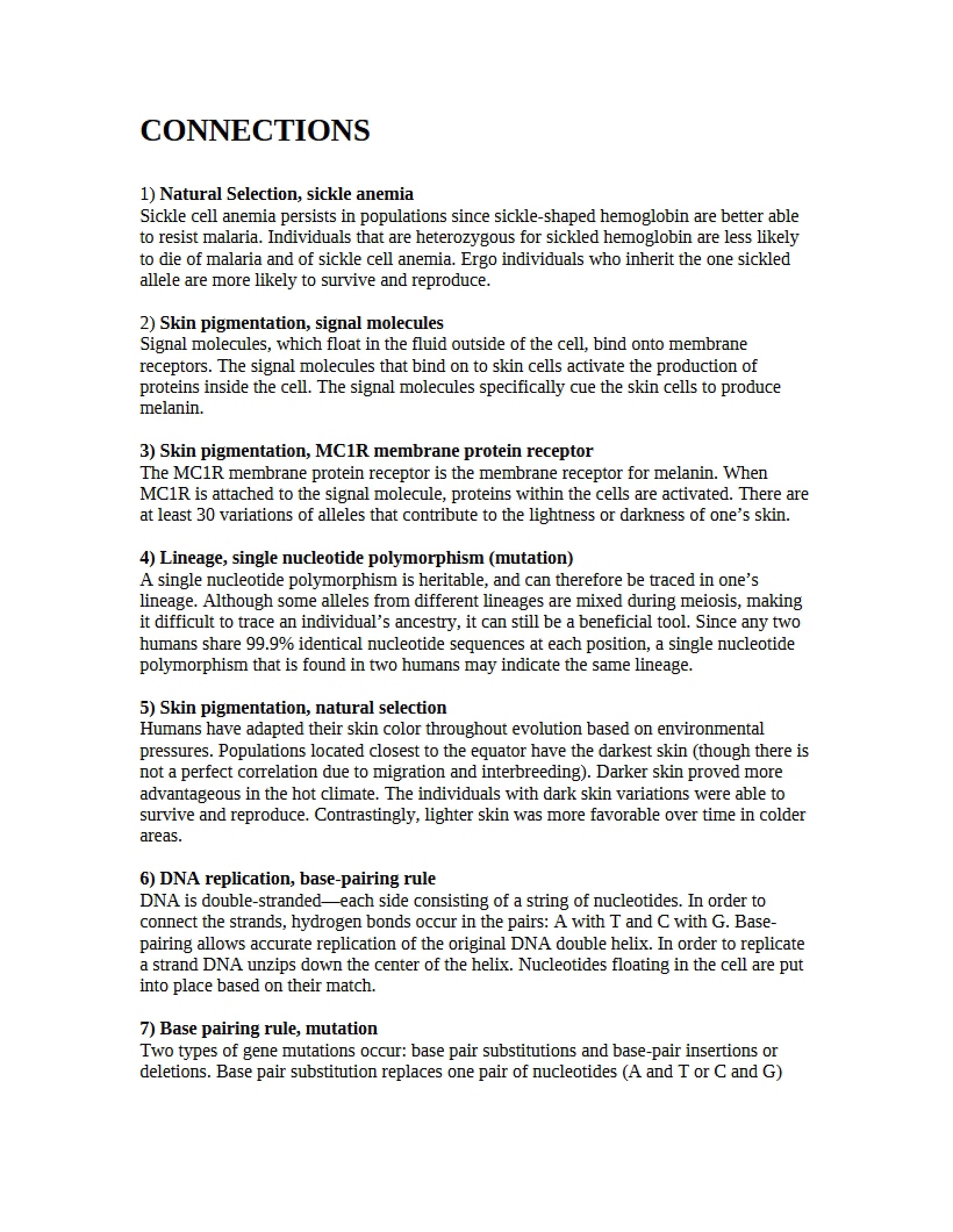 Beyond Race Course Lecture Notes